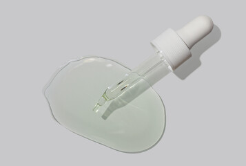 Cosmetic beauty product green skin care or hair moisturizing dry oil or nail care oil or cuticle...