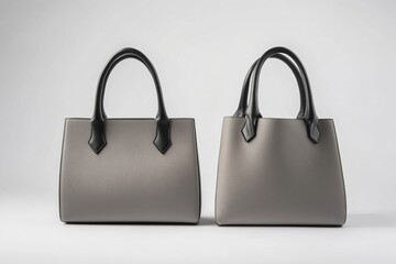 handbag, front and back view, minimalistic design, 