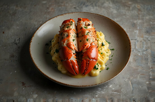 Upscale Lobster in Cream Sauce