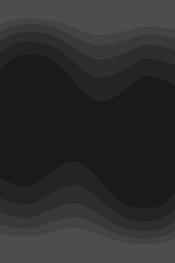 Wavy Dark Abstract Editable Background for banner, flyer, poster and more