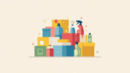 vector illustration of an abstract background