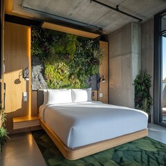 Eco-friendly hotel rooms sustainable accommodations green hotels low-impact hospitality eco-conscious rooms renewable energy eco-friendly hotel amenities carbon-neutral accommodations
