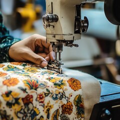 Fashion production using biodegradable materials, ethical sourcing, upcycled garments, solar-powered factories, and water-saving techniques in sustainable apparel development