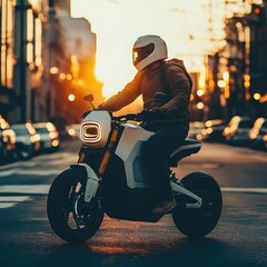 Electric Motorcycle Initiatives aimed at reducing urban pollution and offering clean transportation options through the adoption of electric motorcycles for commuting and short-distance travel