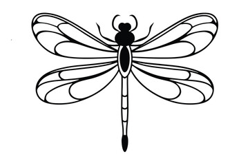 A delicate set of green dragonfly vector illustrations featuring isolated insects with intricate wings against a white background