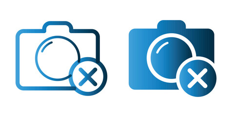 Camera icon design template