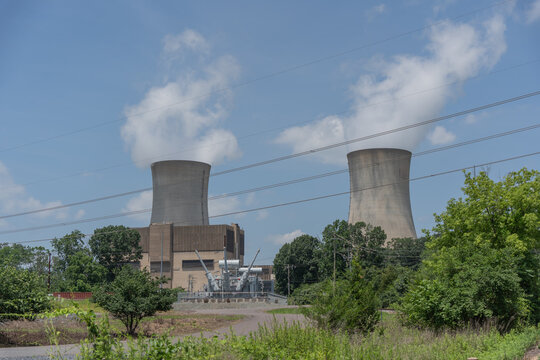 Montgomery County, Pennsylvania &ndash; June 23, 2025: Limerick Nuclear Power Station located near Philadelphia, Pennsylvania