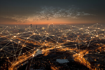 Smart city network connecting urban landscape: future smart city netwo