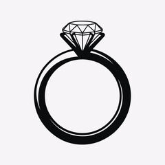 Abstract black and white line drawing of wood grain texture pattern