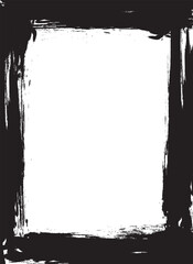 Grunge Brush Frame Border