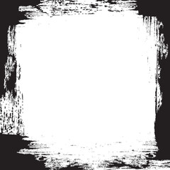 Grunge Frame with Rough Edges