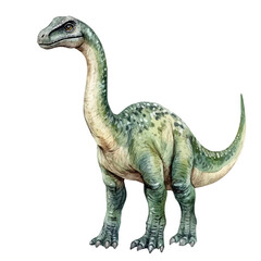 Corythosaurus, watercolor vector, isolated on a white background.