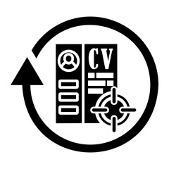 recruitment Solid icon