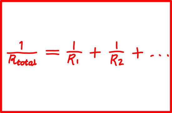 physics formulas for parallel circuits, electricity and magnetism
