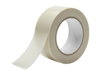 Roll of Cloth Tape isolated on transparent baackground
