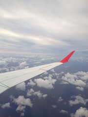 wing of airplane