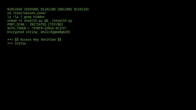 Code hacker animation, programming typing text footage is suitable for technology film backgrounds, tech wallpapers, hacking openings, and programming languages