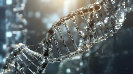 Artificial DNA molecule, the concept of artificial intelligence