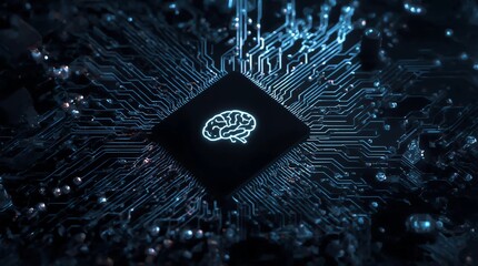 AI, Artificial Intelligence concept,3d rendering,conceptual image