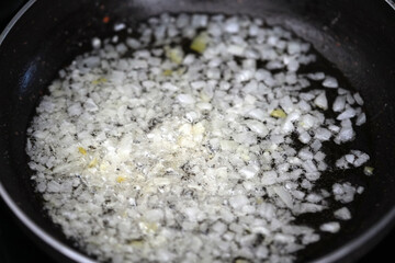 onion in a pan