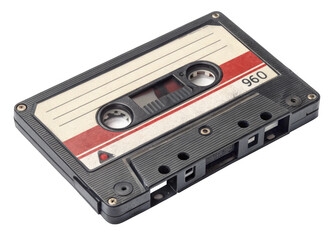 cassette-tape on a isolated transparent background