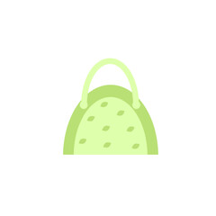  Flat Cute Handbag Icon Collection in Pastel Colors for Fashion Accessories Design
