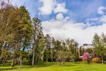 Obraz premium Villa Traful, Neuquen, Andean Patagonia, Argentina.