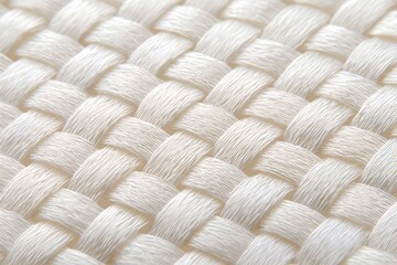 Detailed close-up of intricately woven material
