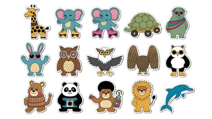 set of animals