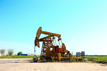 The oil pump, industrial equipment
