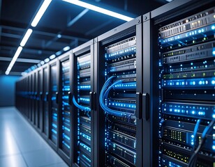 Server room interior