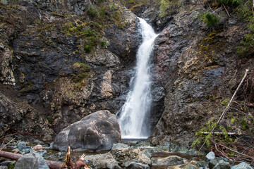 Copper Mine Falls near York Harbour, Newfoundland
