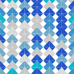 Geometric pattern design digital art abstract modern decor colorful aesthetic, seamless pattern
