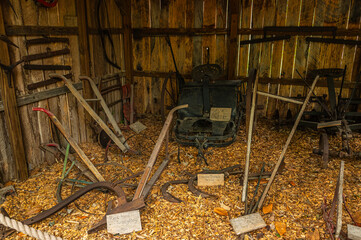 Shiny or rusty, farm equipment always carries the weight of tomorrow’s bread, Nashville Zoo, Nashville, Tennessee, United States of America