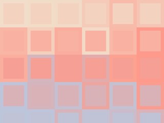 Abstract geometric background, pastel color palette with square grid pattern, soft and elegant design