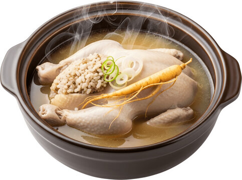 전통뚝배기삼계탕한그릇