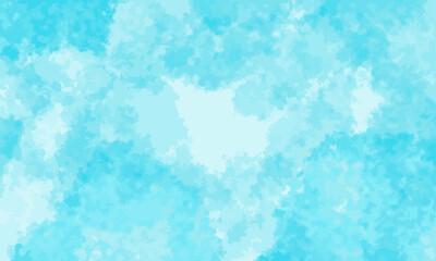 水色の水彩テクスチャ