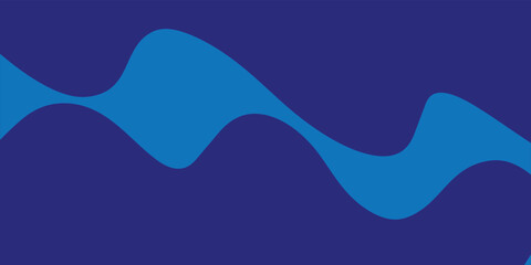 Modern wave layered vector background illustration