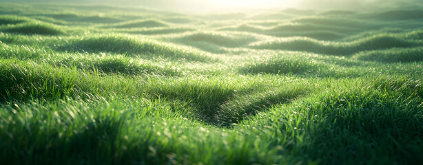 Serene Rolling Hills A Breathtaking Meadow Landscape