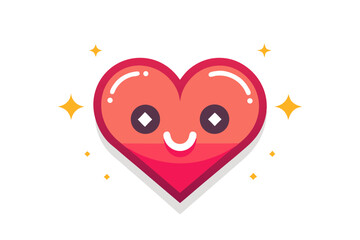 heart eyes emoji mood subtle love sparkles