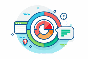 real time environment dashboard animated data