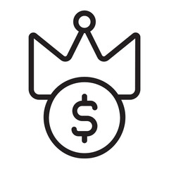 royalty gradient icon