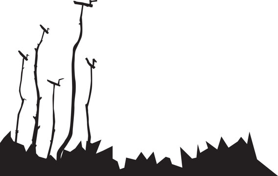 한국 전통 상징 솟대 이미지