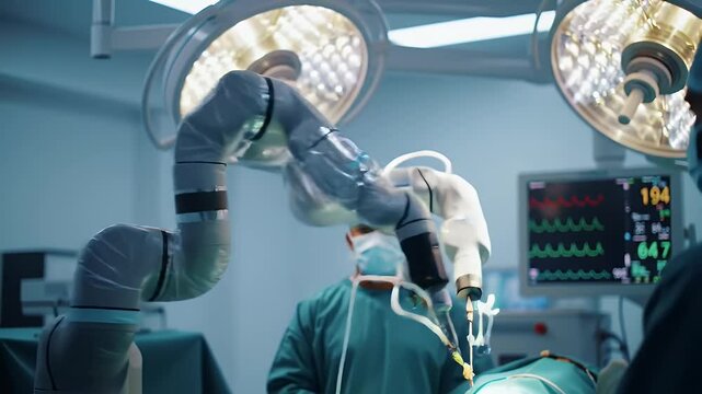Robotic Surgery: Precision Instruments Perform Complex Procedures in Operating Room