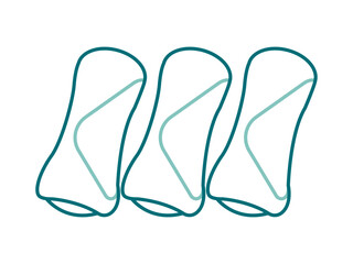 Spring roll icon. Fast food outline icon. Simple junk food and street food vector illustration in modern thin line style.