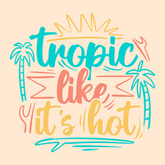 Summer typography quotes, Summer lettering poster design, Vintage summer graphic with script text