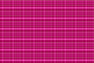 Tartan Check Pattern Pink Magenta