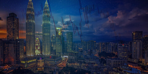 hong kong skyline at sunset sydney skyline at night