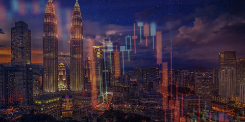 hong kong skyline at sunset sydney skyline at night