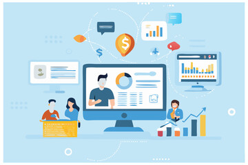 icon, infographic, business, web, vector, design, internet, flat, social, symbol, set, chart, marketing, media, illustration, sign, concept, graph, computer, website, mobile, data, network, template, 